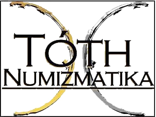 Tóth Numizmatika logoja
