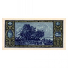 1 Millió Pengő Bankjegy 1945 gEF