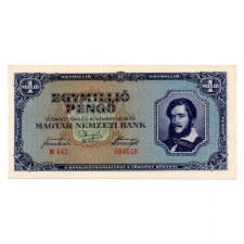 1 Millió Pengő Bankjegy 1945 gEF