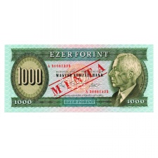 1000 Forint Bankjegy 1983 Március A sorozat MINTA