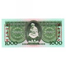 1000 Forint Bankjegy 1983 November C sorozat MINTA