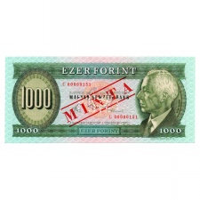 1000 Forint Bankjegy 1983 November C sorozat MINTA