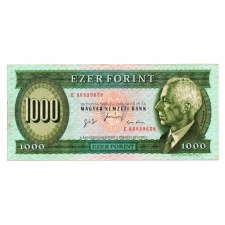 1000 Forint Bankjegy 1996 E sorozat VF