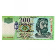 200 Forint Bankjegy 2007 FA UNC