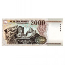 2000 Forint Bankjegy 1998 CF EF