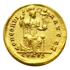 II. Theodosius solidus