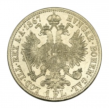 Ferenc József 1 Florin 1867 B