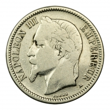 III. Napóleon 1 Frank 1866 A