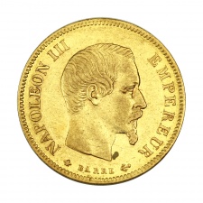 III. Napóleon 10 Frank 1855 BB