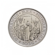 1988. Szent István ezüst 500 Forint. BU