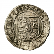 II. Lajos Denár 1526 A-V, HK ÉH:673.a.