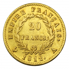 I. Napóleon 20 Frank 1812 A.