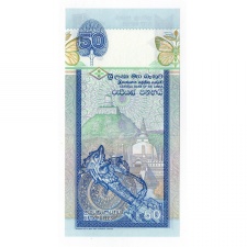 Ceylon - Sri Lanka 50 Rúpia 1991