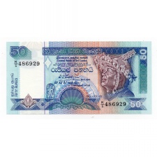 Ceylon - Sri Lanka 50 Rúpia 1991