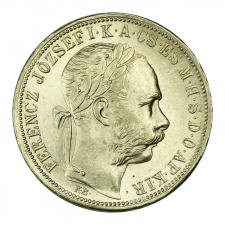 Ferenc József 1 Forint 1890 K-B