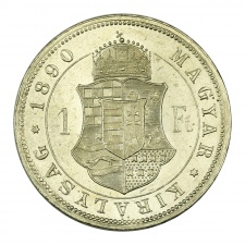 Ferenc József 1 Forint 1890 K-B