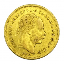 Ferenc József 4 Forint 1870 Gy-F.