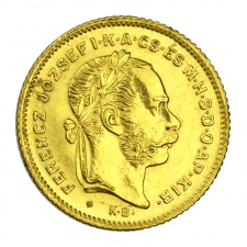 Ferenc József 4 Forint 1870 K-B rozettás