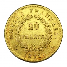 I. Napóleon 20 Frank 1811 A