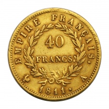 I. Napóleon 40 Frank 1811 A