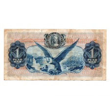 Kolumbia 1 Peso Oro Bankjegy 1959 P404a