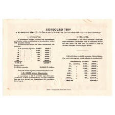 MNK 200 Forint Harmadik Békekölcsön kötvény 1952