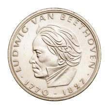 Németország ezüst 5 Márka 1970 Ludwig van Beethoven