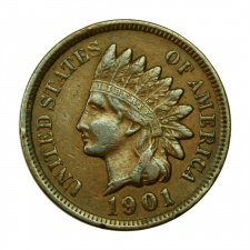 USA Indián fej 1 Cent 1901
