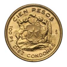 Chile 100 Pesos 1960