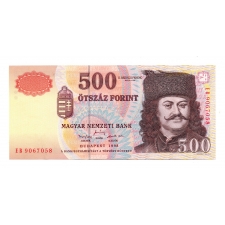 500 Forint Bankjegy 1998 EA VF