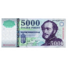 5000 Forint Bankjegy 1999 BH UNC