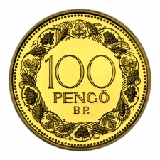 Magyar Királyság 100 Pengő 1928 Utánveret PP 2011