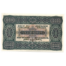 10000 Korona Államjegy 1923 MINTA ORELL FÜSLI