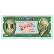 1000 Forint Bankjegy MINTA 1996 Január E sorozat