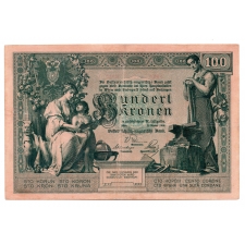 100 Korona Bankjegy 1902