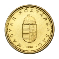 1 Forint 1992 BU Próbaveret sima peremmel
