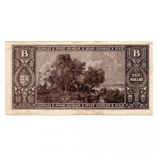 1 Millió B.-Pengő Bankjegy 1946 F