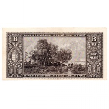1 Millió B.-Pengő Bankjegy 1946 EF
