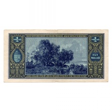 1 Millió Pengő Bankjegy 1945 aVF