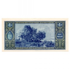 1 Millió Pengő Bankjegy 1945 aUNC