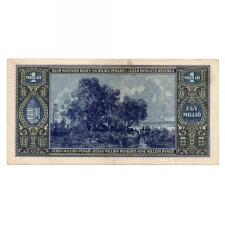 1 Millió Pengő Bankjegy 1945 aVF