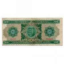 10 Forint Bankjegy 1946 F Ritka