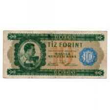10 Forint Bankjegy 1946 F Ritka