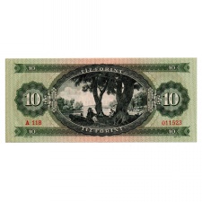 10 Forint Bankjegy 1960 gEF
