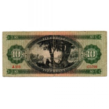 10 Forint Bankjegy 1962 F