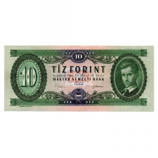 10 Forint Bankjegy 1969 EF 