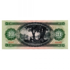 10 Forint Bankjegy 1969 aUNC hajtatlan