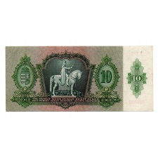 10 Pengő Bankjegy 1936 VF