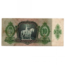 10 Pengő Bankjegy 1936 csillagos VF