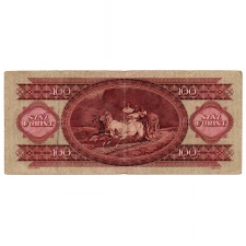 100 Forint Bankjegy 1962 F